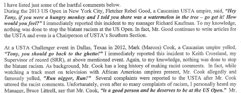 Illustration for article titled EEOC Sides With Black Chair Umpire Who Said U.S. Tennis Association Discriminated Against Him